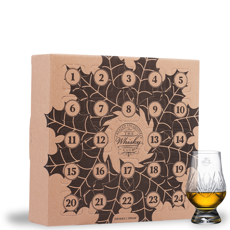The Whisky Club Advent Calendar 2024 + FREE Crystal Glencairn Glass