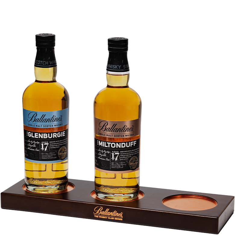 Pre-Purchased: Ballantine’s 17 Year Old Glenburgie & Miltonduff with Plinth