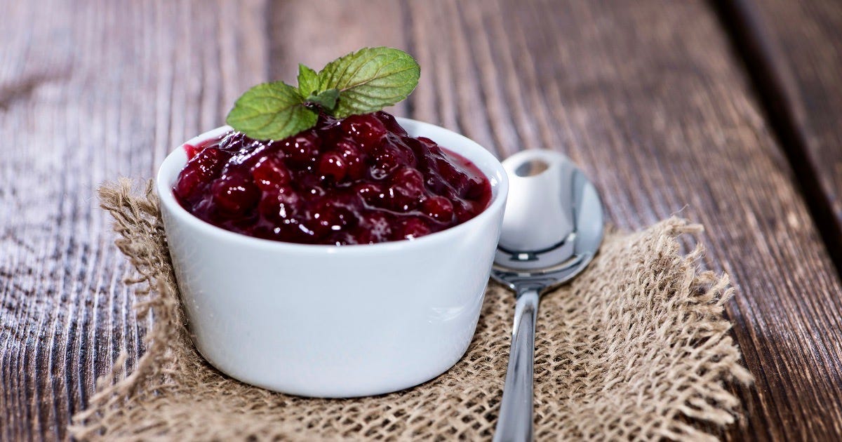Whisky and Cranberry Sauce