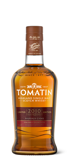 Tomatin Italian Collection Marsala 12 Year Old (Warehouse Stock)