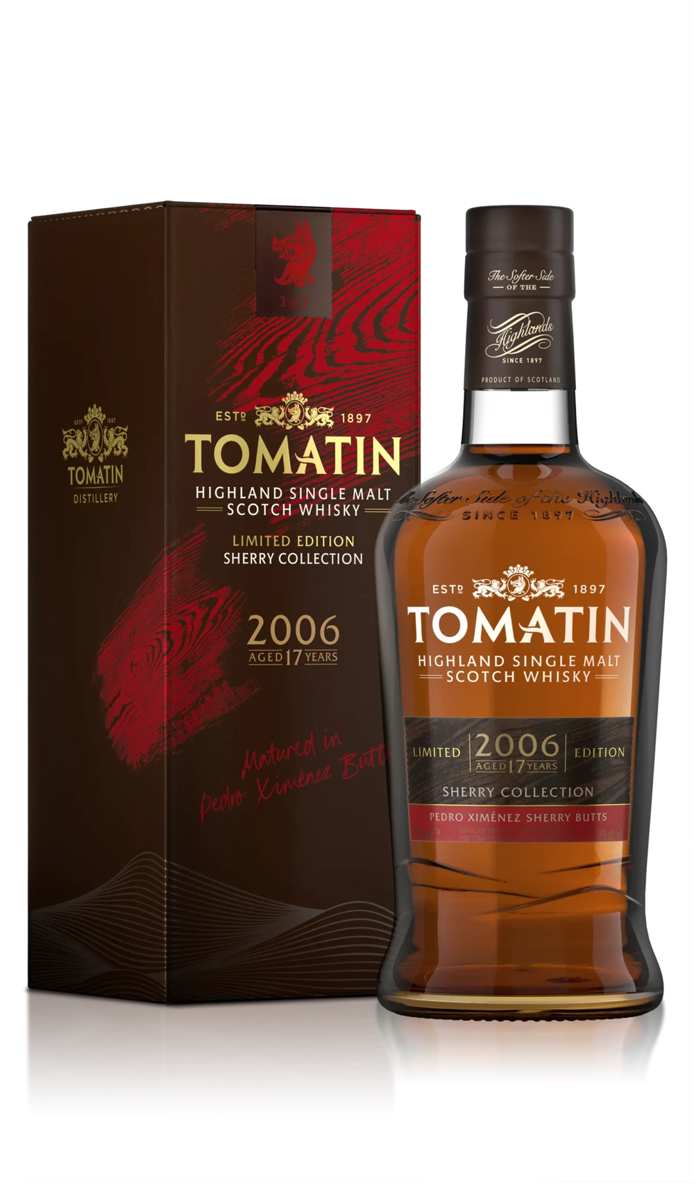 Tomatin Sherry Collection PX 17 Year Old (Warehouse Stock)
