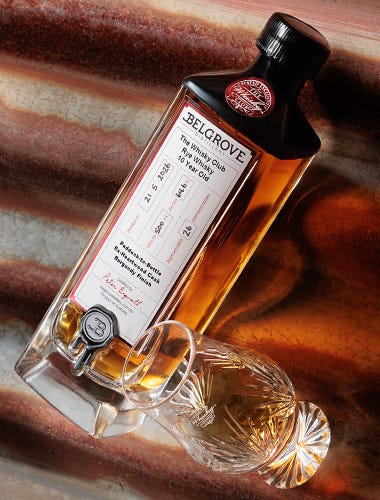 Belgrove 10 Year Old Ex-Heartwood Cask Burgundy Finish