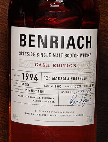 Benriach 1994 Marsala Single Cask