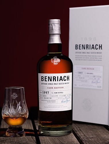 Benriach 1997 Single Cask Rum Barrel #7777