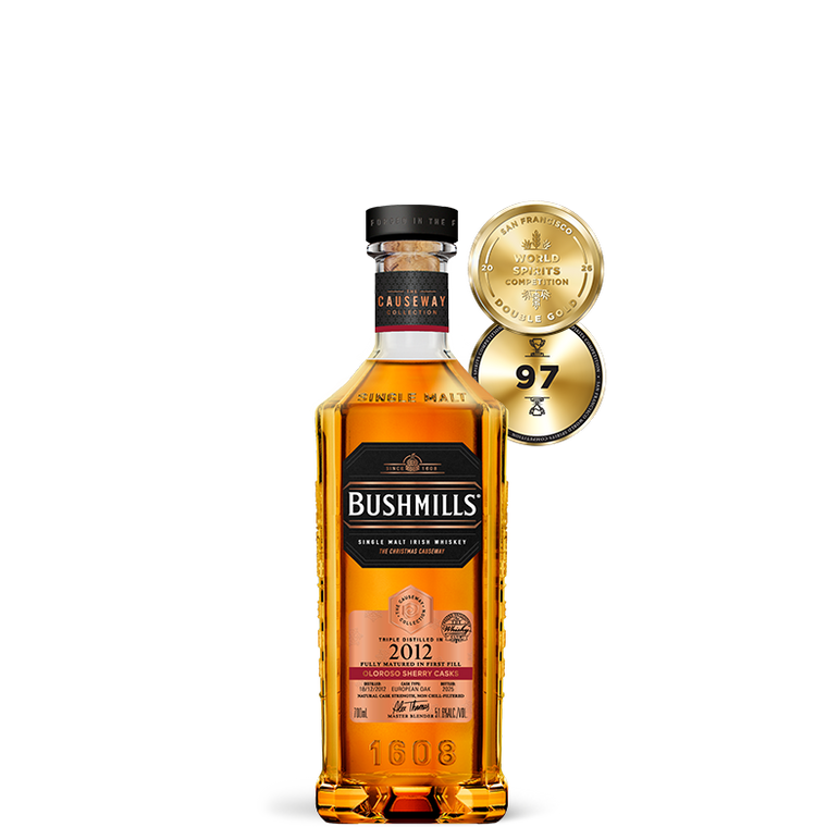 Bushmills The Christmas Causeway 2012 Vintage, First-Fill Oloroso Full Maturation
