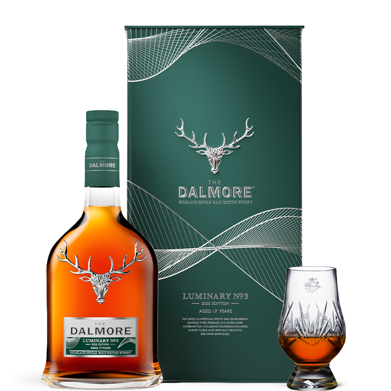 The Dalmore Luminary No. 3 & Crystal Glencairn Gift Pack