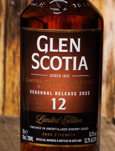 Glen Scotia 12 Year Old Seasonal Release 2022