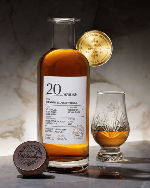 The Whisky Club’s Very Old Scotch 20 Year Old Catch-up & Live Stream Tasting with our Head of Whisky Creation Craig Johnstone — Tune in and Win