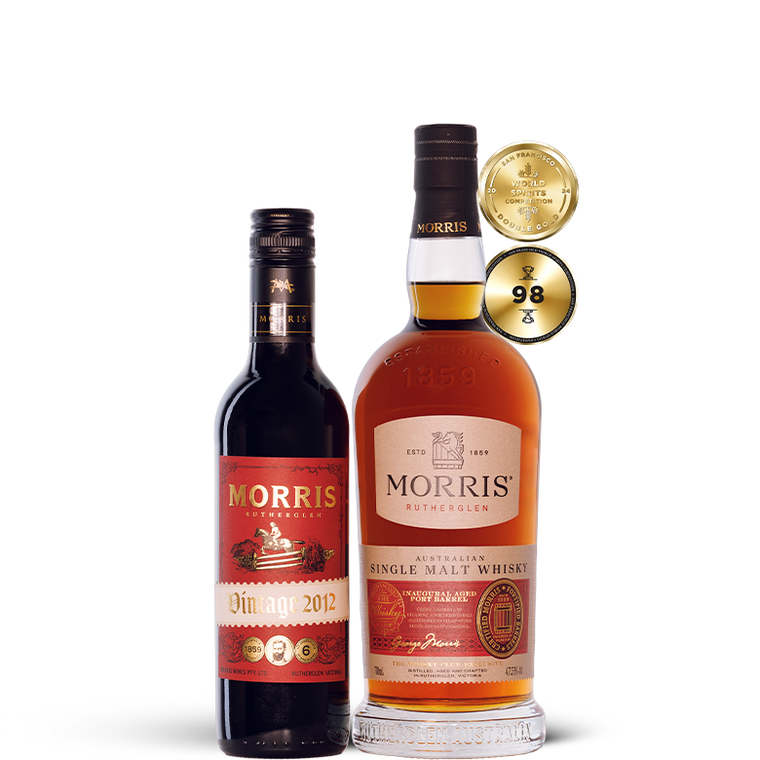 Morris Inaugural Aged Port Barrel + 2012 Vintage Port