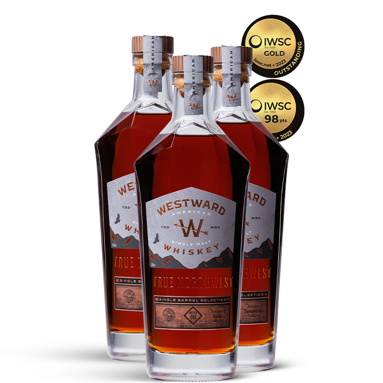 Westward Whiskey Syrah, Tempranillo and Pinot Single Barrel Bundle
