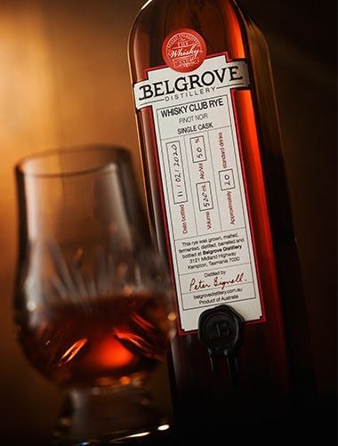 Belgrove Pinot Noir Single Cask