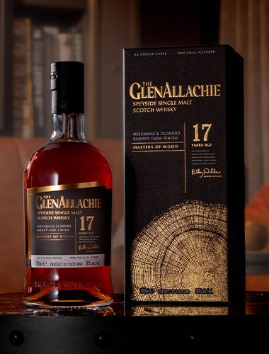 GlenAllachie 17 Year Old Mizunara & Oloroso Sherry Cask Finish
