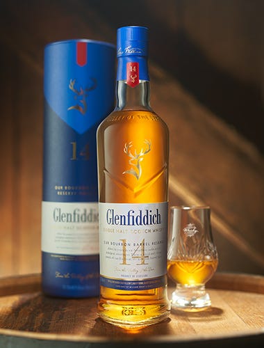 Glenfiddich 14 Year Old Bourbon Barrel Reserve