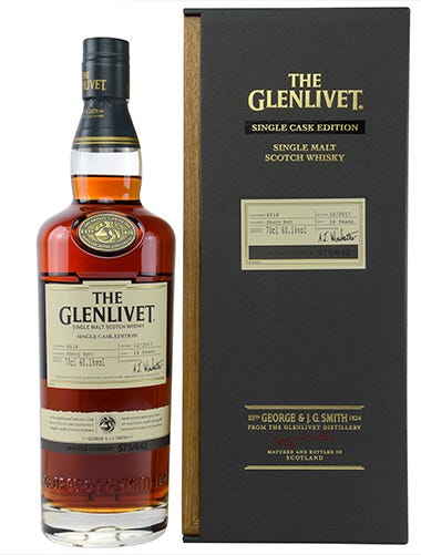 The Glenlivet 2003 First-Fill ex-Oloroso Sherry Butt