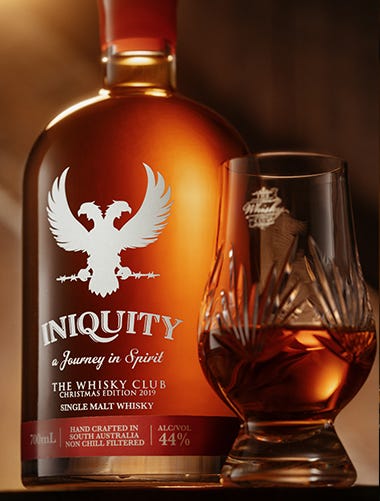 Iniquity Whisky Club Christmas Edition