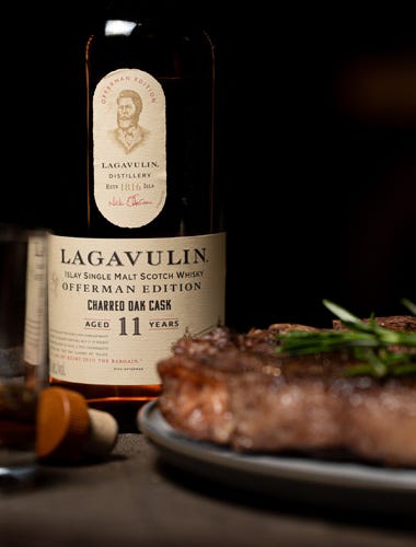 Lagavulin Offerman 11 Year Old Charred Oak Cask 