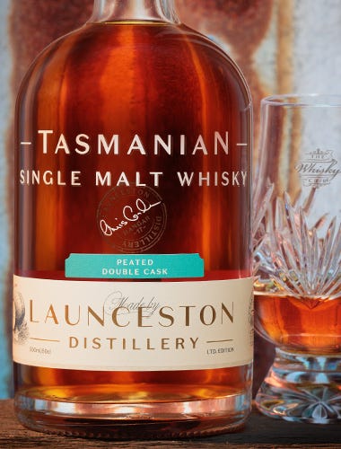Launceston Peated Double Cask 500ml
