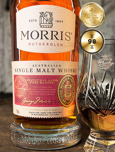 Morris Inaugural Aged Port Barrel