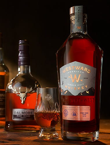 Westward Whiskey Pinot Noir Single Barrel Cask Strength