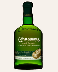 A bottle of Connemara Cask Strength