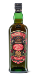 A bottle of Dunville's Cigar Malt whiskey