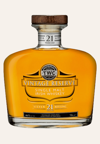 A bottle of Teeling Whiskey Single Malt Aged 26 Years